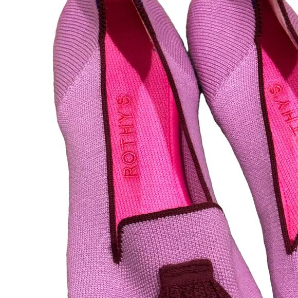 Rothy's Limited Edition The Merino Wool Tassel Slip On Loafer Size 9 NWOB - Picture 8 of 10